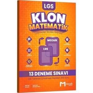 8.SINIF MOZAİK KLON deneme MATEMATİK - 2025