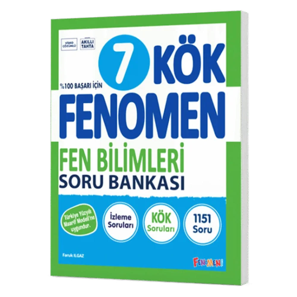 FENOMEN FEN BİLİMLERİ 7 KÖK SORU BANKASI