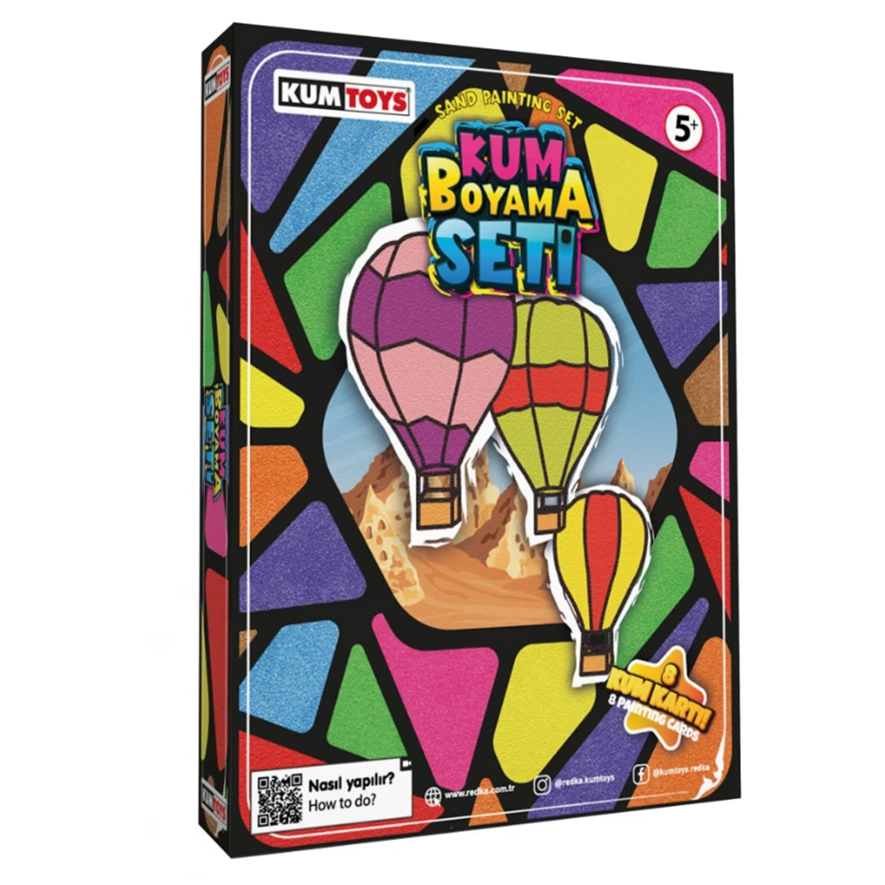 Redka Kum Boyama Seti 8 Li