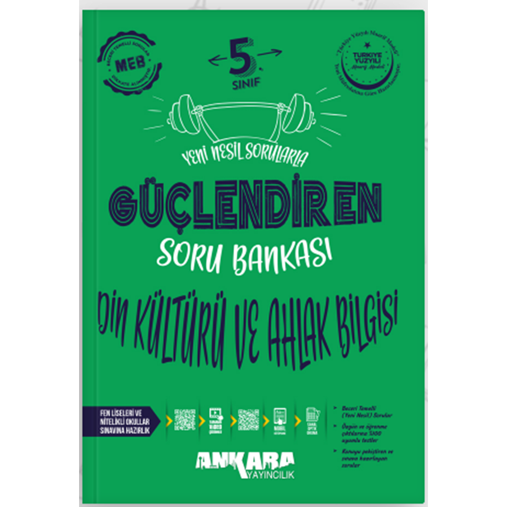 ANKARA 5.SINIF DİN KÜLTÜRÜ VE AHLAK BİLGİSİ SORUBANKASI