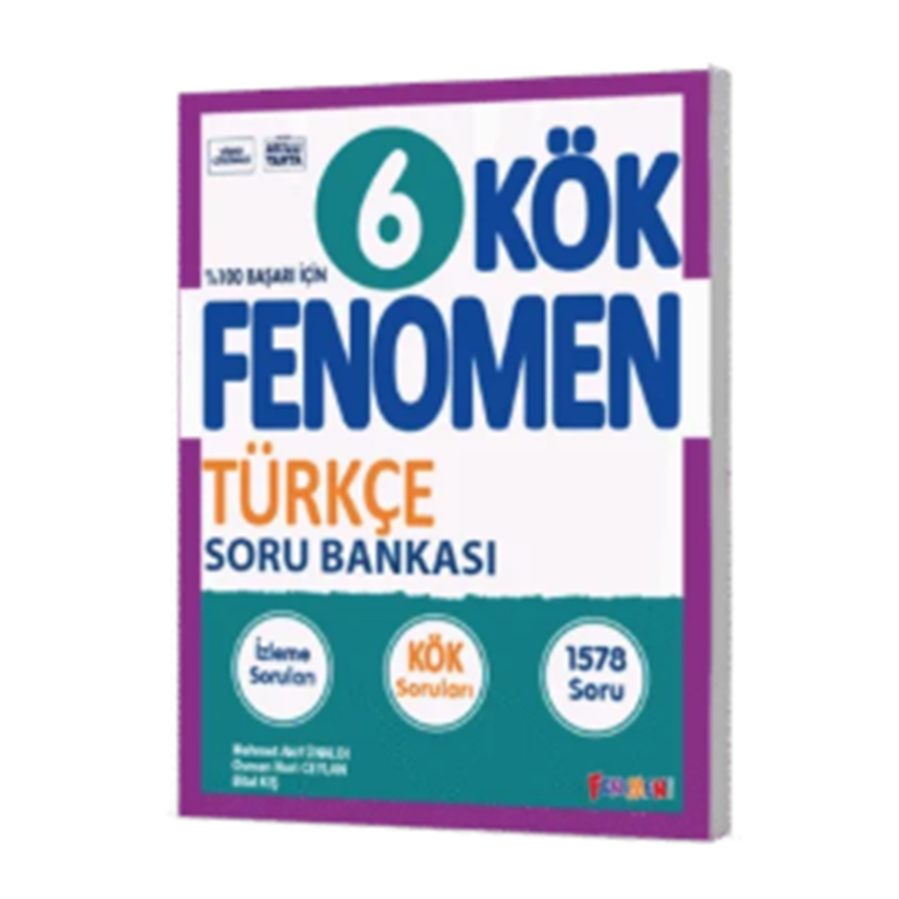 FENOMEN 6 KÖK TÜRKÇE SORU BANKASI