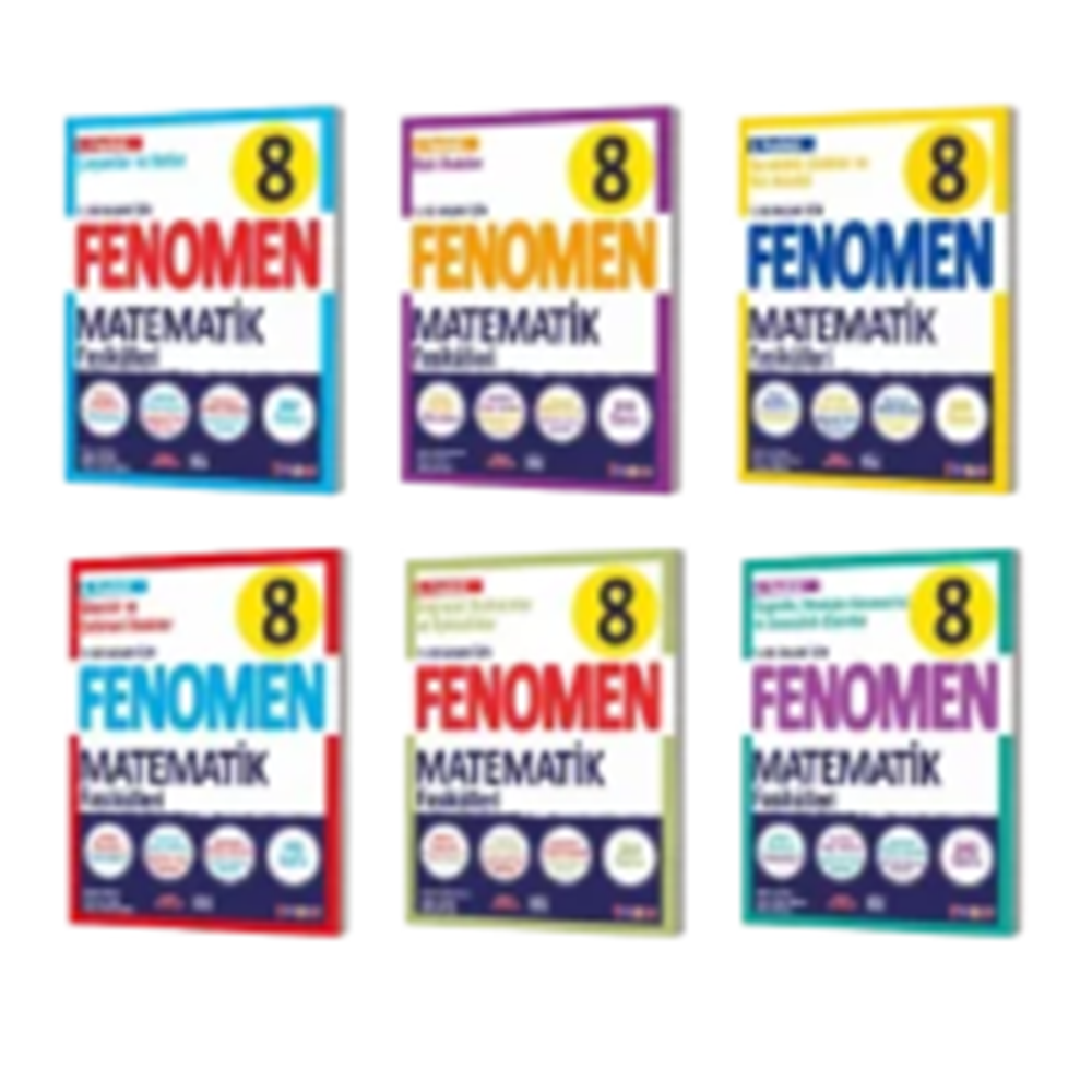 FENOMEN 8 MATEMATİK FASİKÜL SETİ (1-2-3-4-5-6. SAYILAR) (İADESİZDİR)